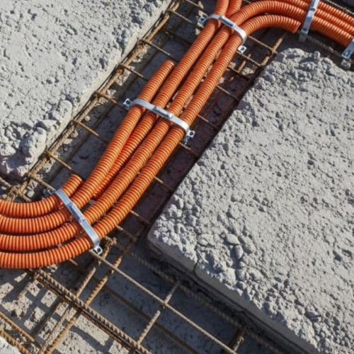Instalação de fiação elétrica em construção civil por Mauro Medeiros
